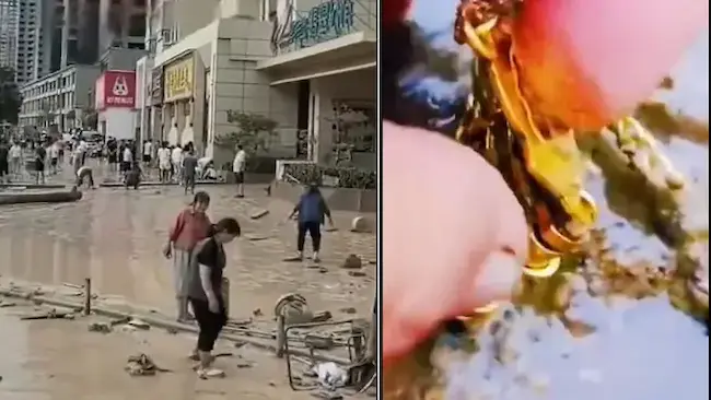 Gold Washed Away : ఆకస్మిక వరదలకు కొట్టుకుపోయిన బంగారం 