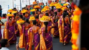 ఆడి పాడే బతుకమ్మ