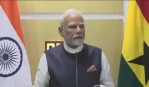 ఘనా పార్లమెంట్‌లో మోదీ ప్రసంగం – “భారతమే ప్రజాస్వామ్యానికి తల్లి”