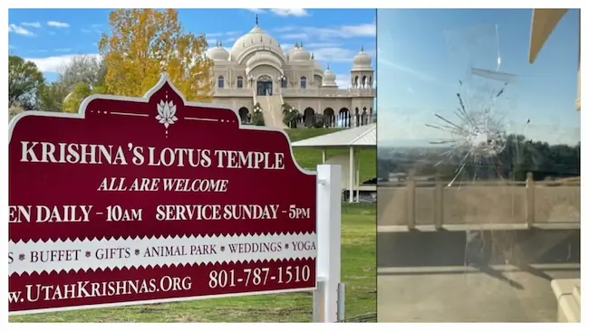 America: Shooting at ISKCON temple in America