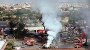 ఇటలీలో ఘోర ప్రమాదం.. పేలిన పెట్రోల్‌ బంక్