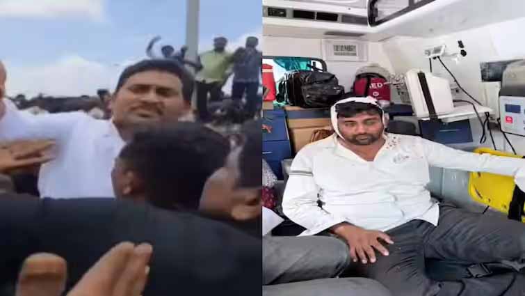 Jagan Chittoor Tour : జగన్ ను అడ్డుకున్న ఎస్పీ