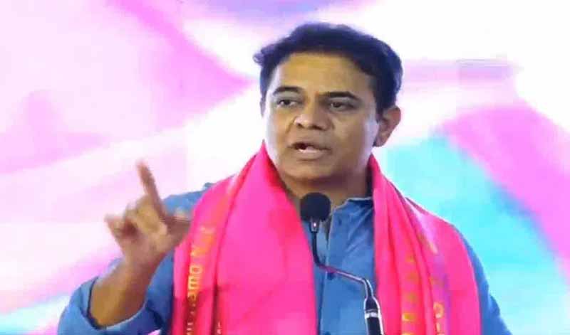 KTR : పోలీసులకు కేటీఆర్ వార్నింగ్