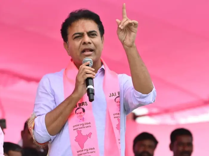 KTR: పోలీసులకి స్ట్రాంగ్ వార్నింగ్ ఇచ్చిన కేటీఆర్