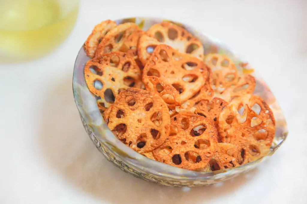 Lotus Root Chips:తామర వేరు చిప్స్