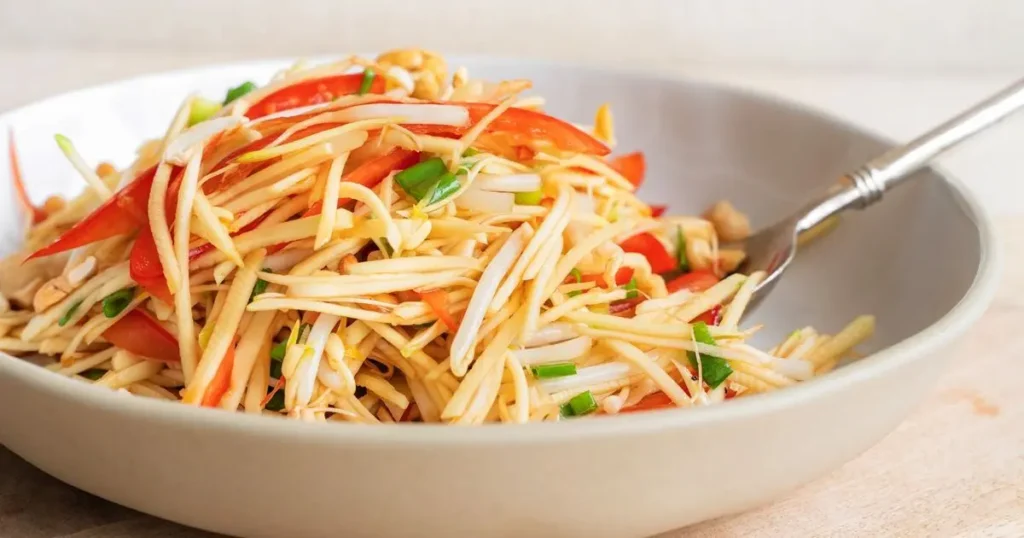 Mango Papaya Salad