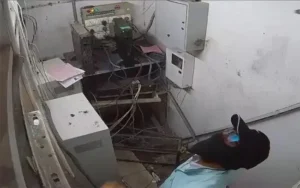 గ్యాస్ కట్టర్లతో ఎటిఎంలో చోరీ