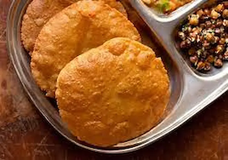 Singhara poori