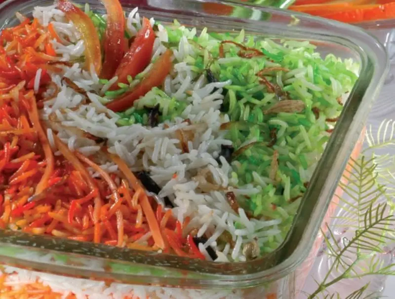 Three-Colored Pulao