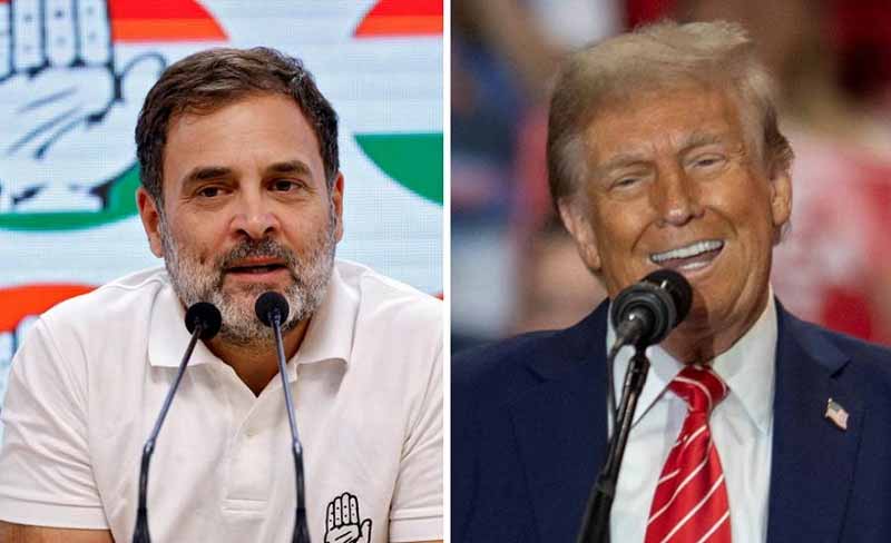 Donald Trump : ట్రంప్ వ్యాఖ్యలను మోదీ ఖండించడం లేదు – రాహుల్