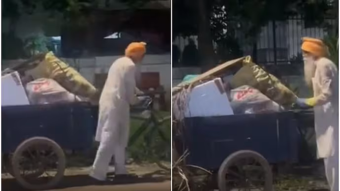 social service : చండీగఢ్ లో ప్రతి రోజు చెత్తను ఏరివేసే రిటైర్డ్ పోలీస్ అధికారి