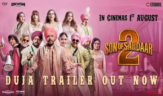 Son Of Sardaar 2: ‘సన్ ఆఫ్ సర్దార్ 2’ నుంచి కొత్త ట్రైల‌ర్‌ రిలీజ్