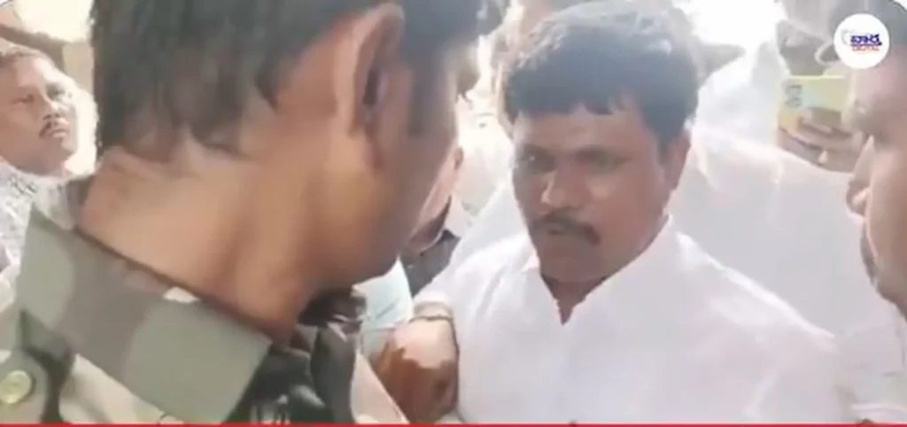 Madan Bhupal Reddy: టీడీపీ మంత్రి సోదరుడి ఆగడాలు: కానిస్టేబుల్‌పై దాడి