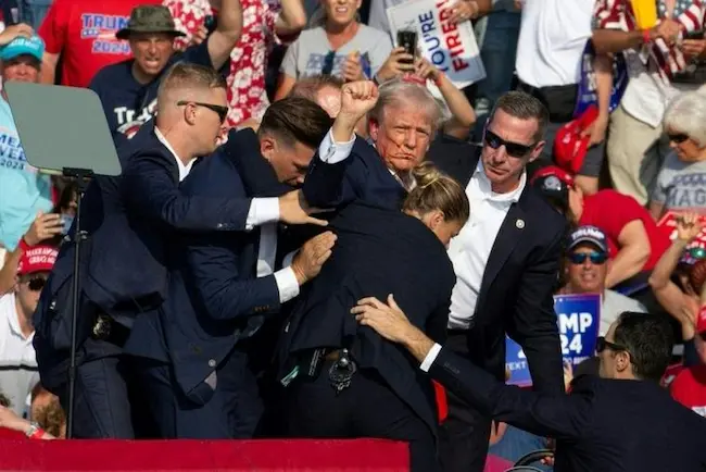 Trump: ట్రంప్ పై కాల్పుల ఘటనలో ఆరుగురు సీక్రెట్ సర్వీస్ ఏజెంట్లపై వేటు