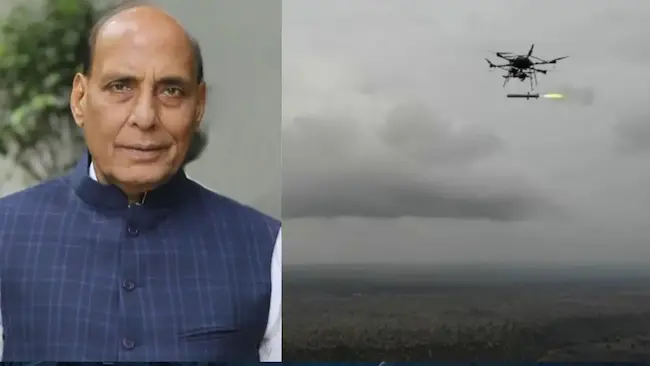 Rajnath Singh: డ్రోన్ నుంచి క్షిపణి పరీక్ష.. ట్వీట్ చేసిన రాజ్‌నాథ్ సింగ్
