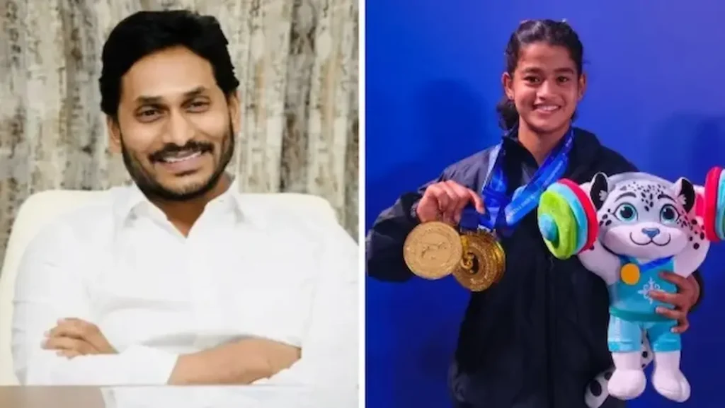 YS Jagan: స్వర్ణ పతక విజేత.. రెడ్డి భవానిని అభినందించిన వైఎస్ జగన్