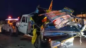 రాజస్థాన్ లో ఘోర రోడ్డు ప్రమాదం.. 11మంది దుర్మరణం.