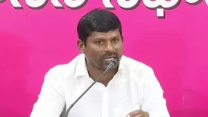 బీఆర్ఎస్ పార్టీ కి మాజీ ఎమ్మెల్యే గువ్వల బాలరాజు రాజీనామా