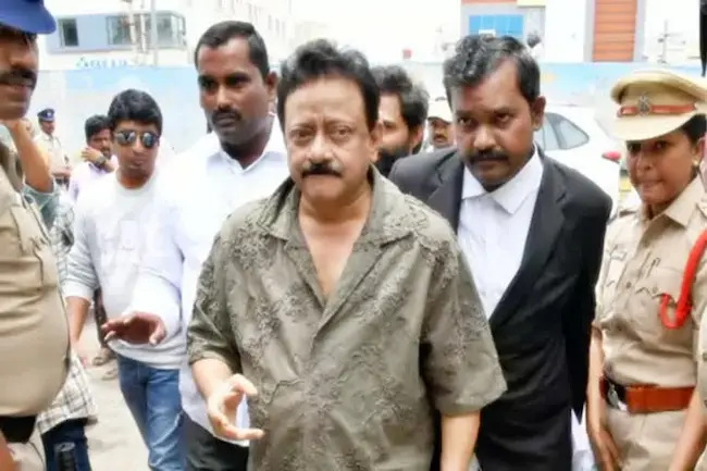 Ramgopal Varma: పోలీసుల విచార‌ణ‌కు హాజ‌రైన రామ్‌గోపాల్ వ‌ర్మ‌