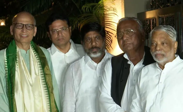 Breaking News – Abhishek Singhvi : ఎంపీ అభిషేక్ మను సింగ్విని కలిసిన డిప్యూటీ సీఎం భట్టి