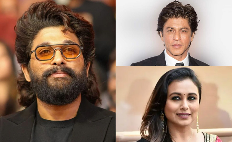 Allu Arjun : షారుక్ ఖాన్, రాణి ముఖర్జీకు అల్లు అర్జున్ శుభాకాంక్షలు