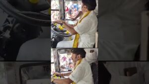 హిందూపురంలో ఆర్టీసీ బస్సు నడిపిన బాలకృష్ణ