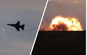 Crashed F-16 aircraft- ఎయిర్‌షో రిహార్సల్స్‌లో కుప్పకూలిన విమానం..పైలట్ మృతి