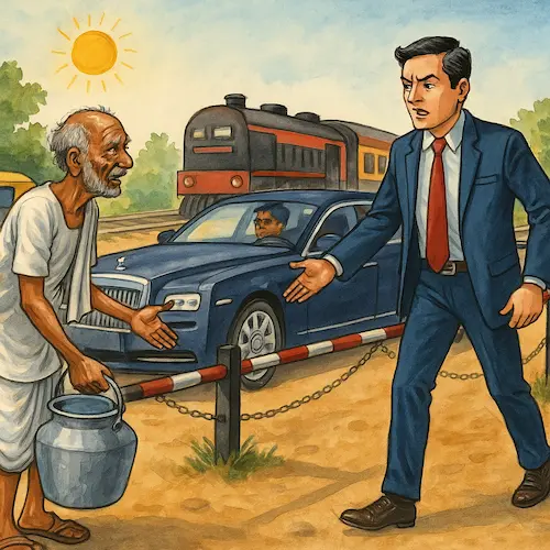 Fearful Businessman:భయపడిన ధనవంతుడు