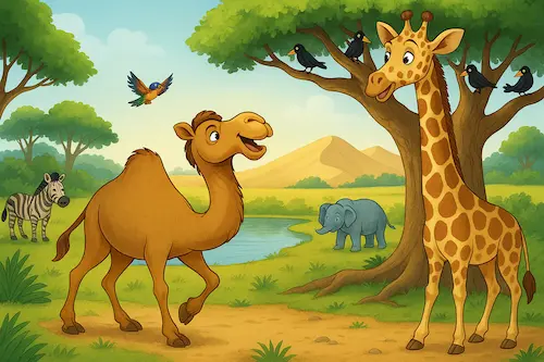 Giraffe s fall from pride