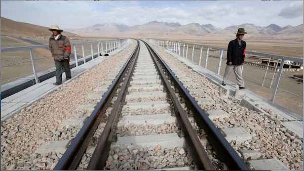 China Railway Line : భారత్ సరిహద్దు సమీపంలో చైనా రైల్వే లైన్!