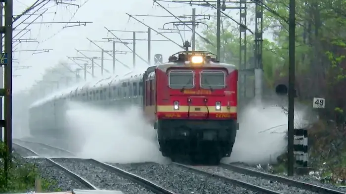 Trains cancelled: భారీ వర్షాలు: 18 వరకు 10 రైళ్లు రద్దు