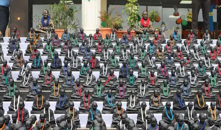 Independence Day : 1,500 గాంధీ విగ్రహాలతో స్వాతంత్ర్య దినోత్సవ వేడుకలు