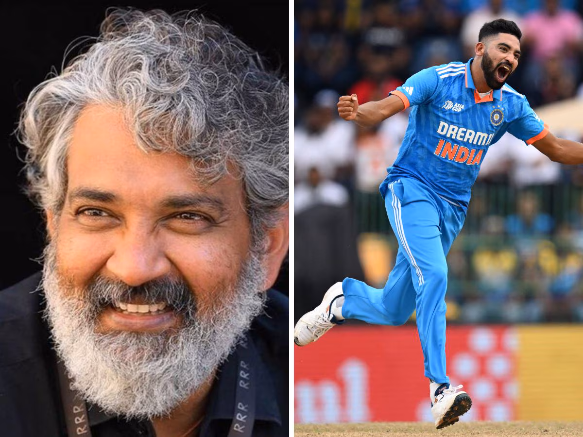 సిరాజ్ మియా అద్భుత ప్రదర్శనపై స్పందించిన రాజమౌళి