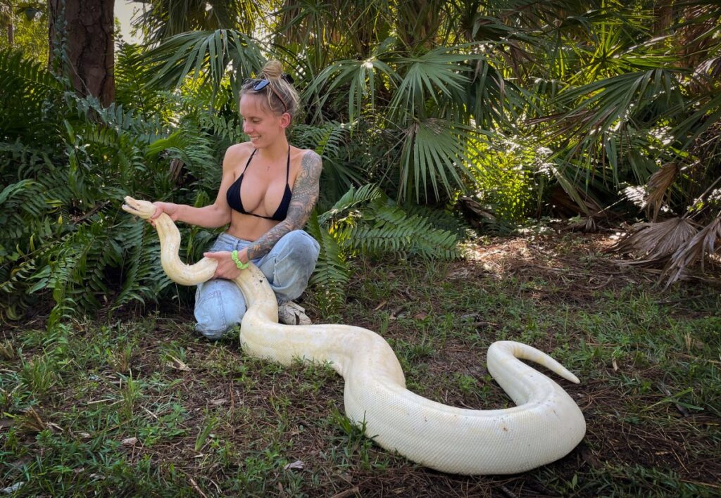 Taylor Stanberry : అమెరికాలో కొండచిలువల విజేతగా నిలిచిన మహిళ