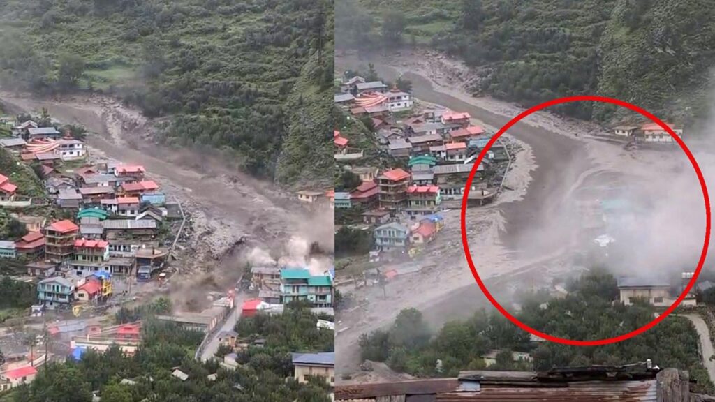 Uttarakhand Floods : ఉత్తర కాశీలో కొట్టుకుపోయిన గ్రామం