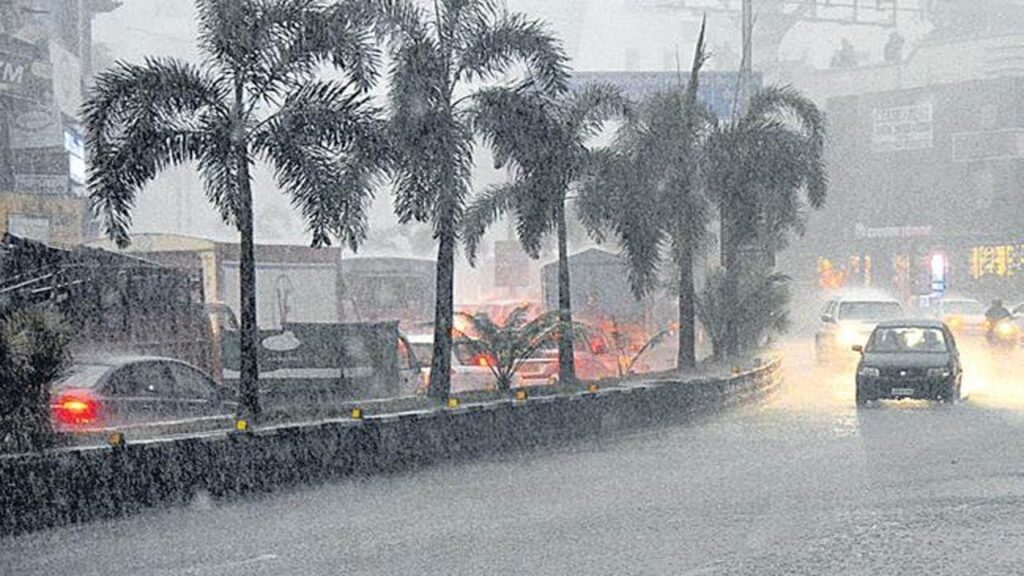 Vaartha live news : Hyderabad Rain : హైదరాబాద్‌ నగరంలోని పలు ప్రాంతాల్లో భారీ వర్షం