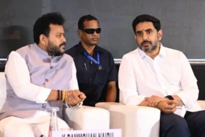 లోకేశ్-రామ్మోహన్ సరదా సంభాషణ