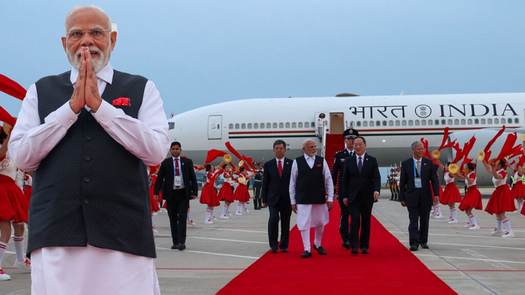 Vaartha live news : Narendra Modi : చైనాలో మోదీకి ఘన స్వాగతం