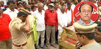 Vaartha live news : Suravaram Sudhakar Reddy : ముగిసిన సురవరం అంతిమయాత్ర