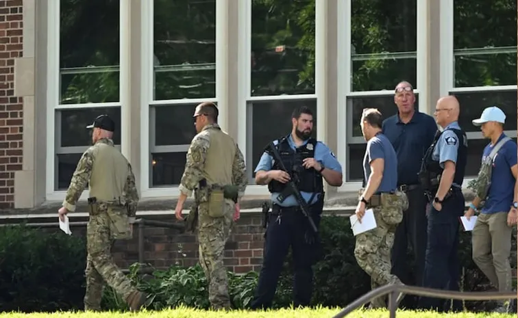 Vaartha live news : US School Shooting : అమెరికాలో కాల్పులు : ఇద్దరు చిన్నారుల మృతి