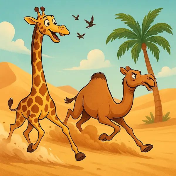 Giraffe s fall from pride