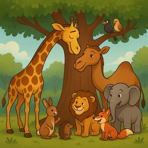 Giraffe s fall from pride