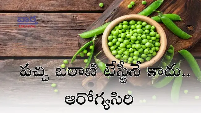 News Telugu: Green peas- పచ్చి బఠాణి టేస్టీ నే కాదు..ఆరోగ్య సిరి కూడా