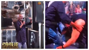 రజినీకాంత్‌ పాదాలను తాకి ఆశీర్వాదం తీసుకున్న ఆమిర్ ఖాన్‌