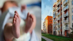 భవనంపై నుంచి జారి పడి నాలుగేళ్ల బాలుడు మృతి