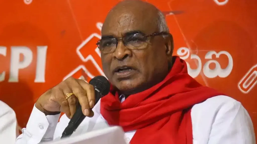 Kaleshwaram Project : కాళేశ్వరంపై అసెంబ్లీలో చర్చ జరగాలి – సిపిఐ నేత చాడ వెంకటరెడ్డి