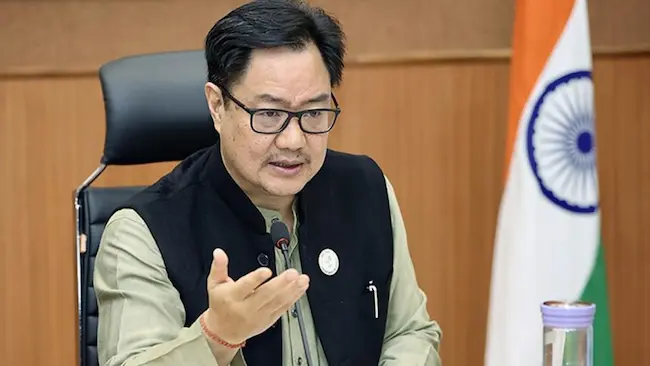 Kiren Rijiju : రాజ్యాంగ సంస్థలను బెదిరించడం ప్రజాస్వామ్యాన్ని బలహీన పరిచే కుట్ర.. కేంద్రమంత్రి