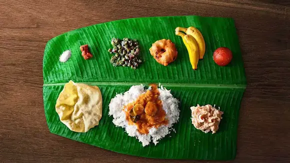 Banana leaf: