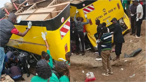 Breaking News: కెన్యాలో బస్సు బోల్తా 21 మంది మృతి