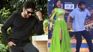 స్టేజ్‌పై చామంతి పువ్వా పాటకు చిరంజీవి స్టెప్పులు.. వీడియో వైరల్